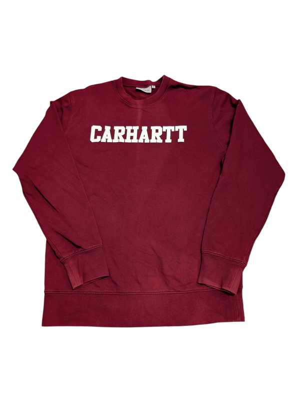 Carhartt Burgundy Jumper - Mens M