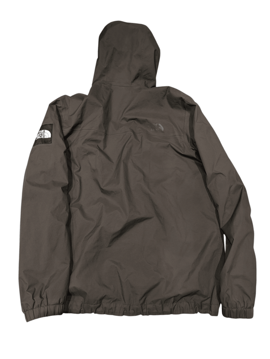 Men's The North Face Dark Green Khaki Windbreaker Coat Jacket Size XL Extra Large - REWEAR CLUB