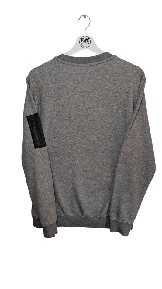 Napapijri Crew Neck Jumper Grey - REWEAR CLUB