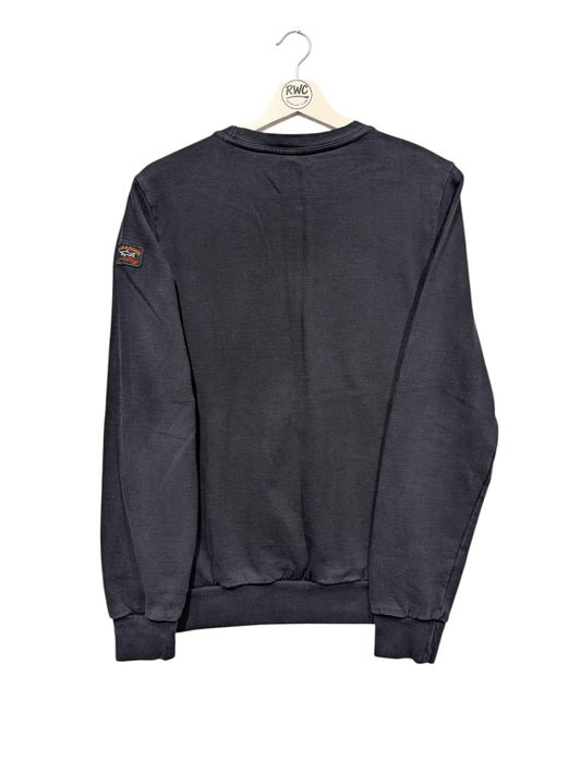 Paul & Shark Yachting Navy Sweatshirt Crewneck Mens Jumper Size M - REWEAR CLUB