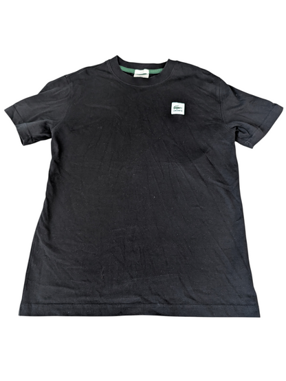 Unisex Oversize Lacoste Live Black T-shirt Size Small