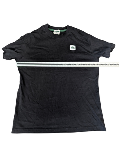 Unisex Oversize Lacoste Live Black T-shirt Size Small