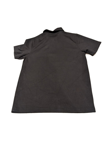 Men's Luke Mainline Quarter Zip Black Large Polo Shirt