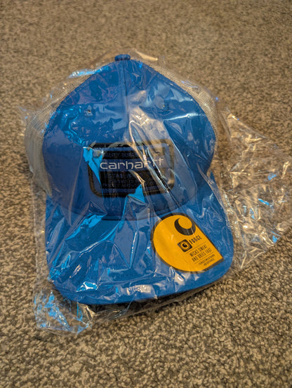 Carhartt Blue Trucker Cap - Mens One Size