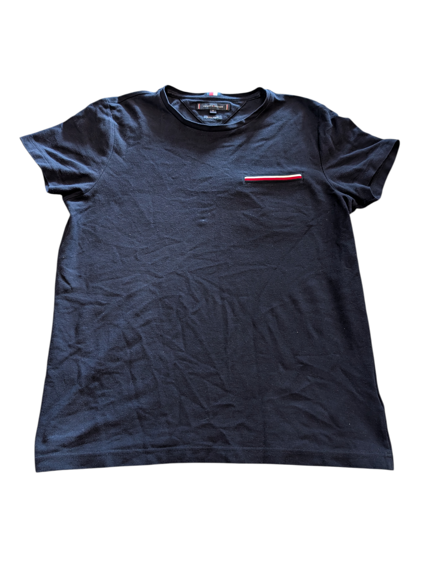 Tommy Hilfiger Navy T-Shirt — Mens M