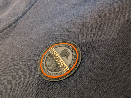 Napapijri Navy Hoodie - Mens M