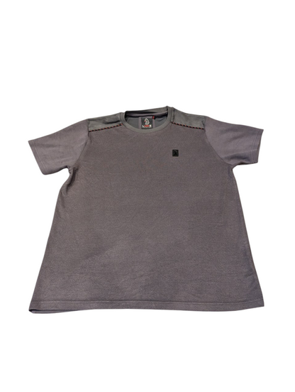 Mens Luke Mainline Grey Modal Blend Soft T-shirt Size Large