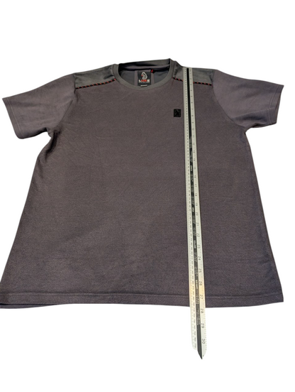 Mens Luke Mainline Grey Modal Blend Soft T-shirt Size Large