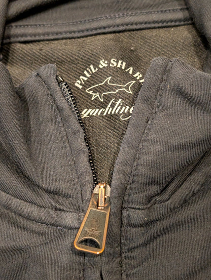 Men's Paul & Shark Navy Reflective Print Lightweight Jacket Size Large