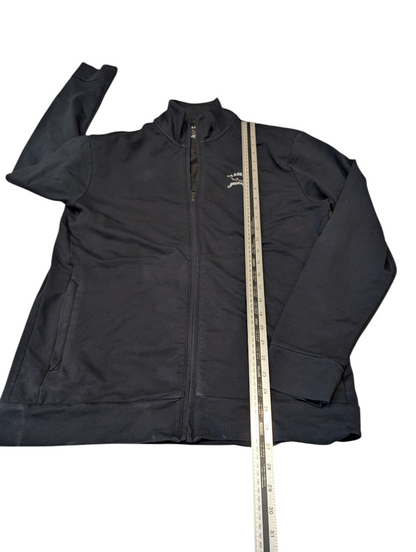 Men's Paul & Shark Navy Reflective Print Lightweight Jacket Size Large