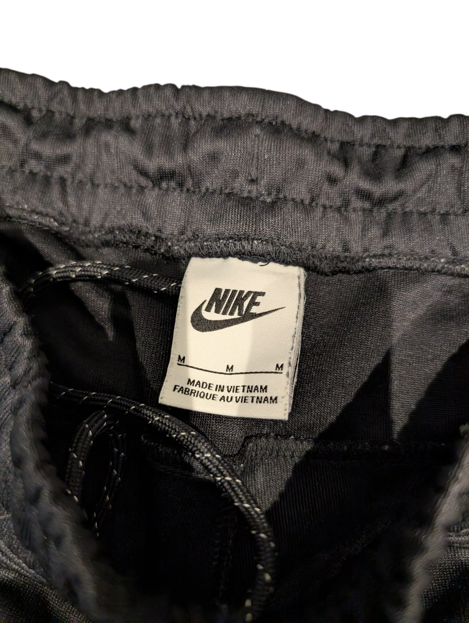 Mens Size Medium Nike Air Max Black Joggers