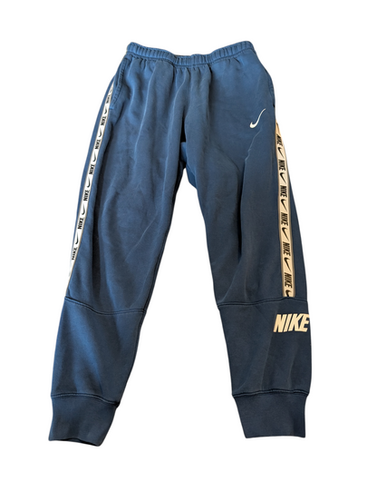 Mens Nike Sportswear Repeat Fleece Joggers Blue Size Small
