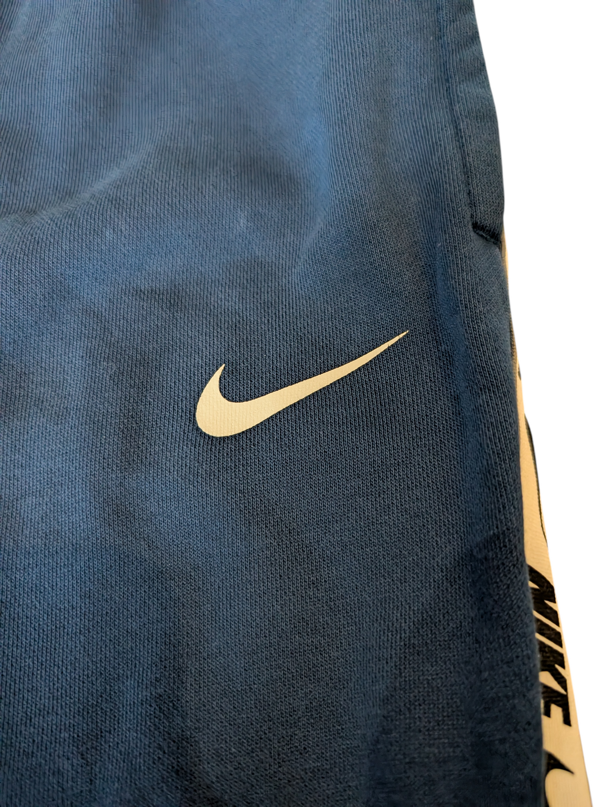 Mens Nike Sportswear Repeat Fleece Joggers Blue Size Small
