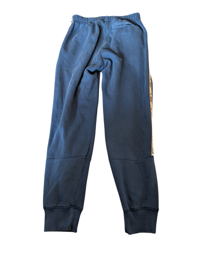 Mens Nike Sportswear Repeat Fleece Joggers Blue Size Small