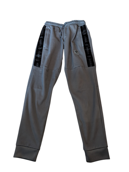 Mens Adidas Originals On Edge Tape Track Pant Joggers Grey Size Small
