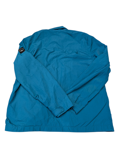 Men's Marshall Artist Lightweight Overshirt Jacket Teal Blue Size XL