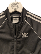 Kids Boys Adidas Track Top Black Size 12-18M