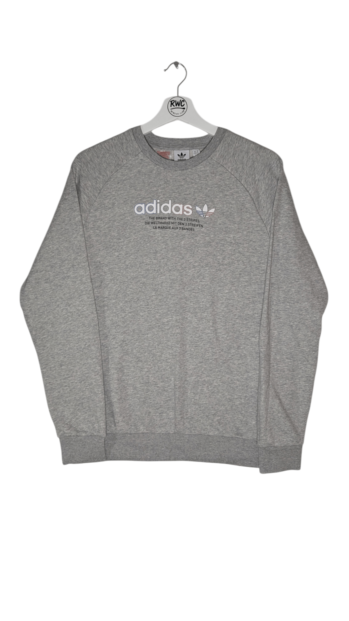 Adidas Originals Adicolor Crew Sweatshirt 15 - 16Y - REWEAR CLUB