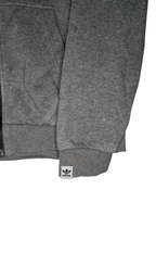Adidas Originals Full Zip Hoodie Grey - REWEAR CLUB