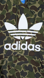 Adidas Originals Hoodie Trefoil Logo Camo - REWEAR CLUB