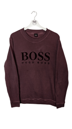 Boss Hugo Boss Crew Jumper Purple - REWEAR CLUB