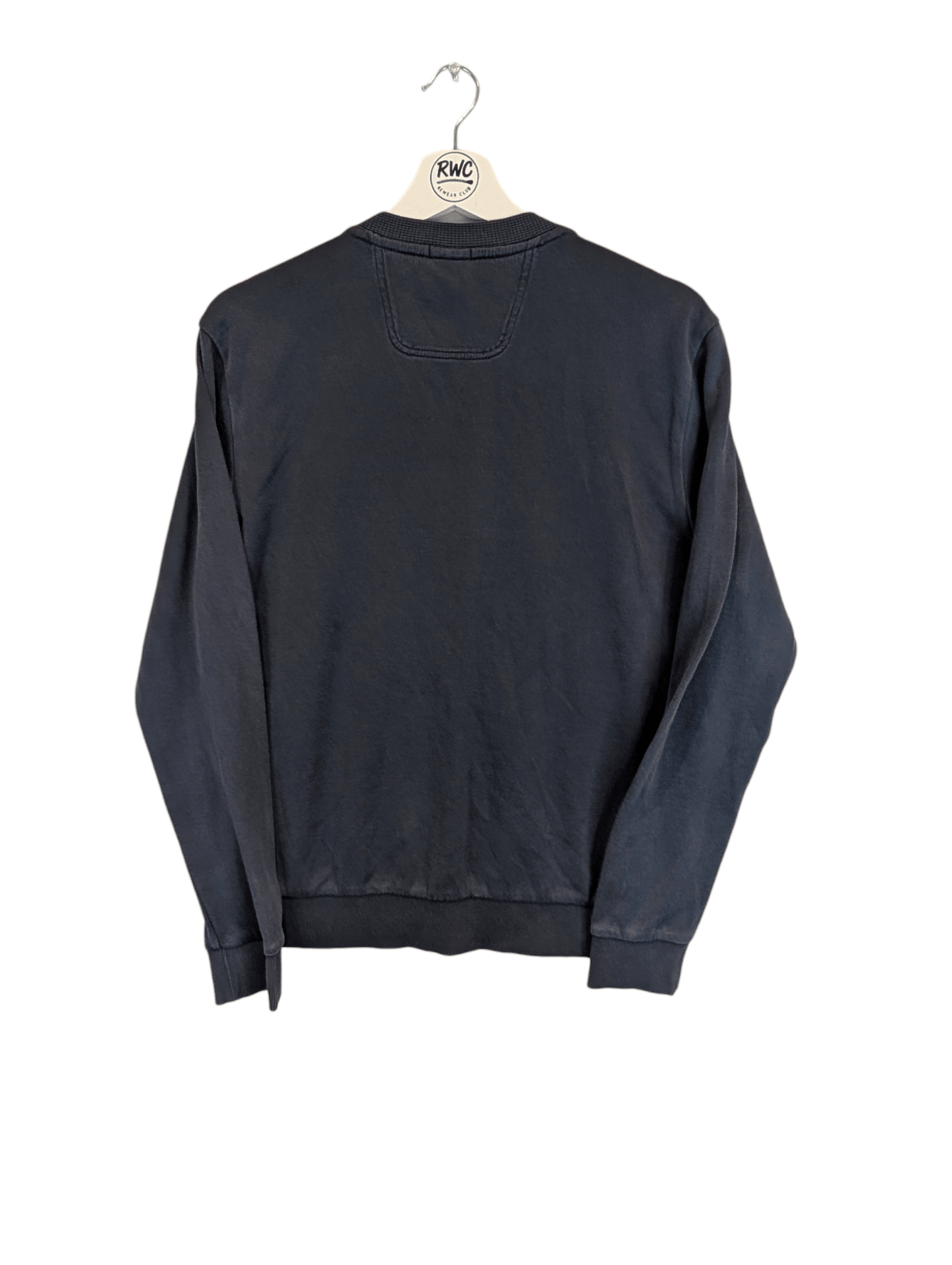 Boss Hugo Boss Men's Crewneck Jumper Navy Size Medium - REWEAR CLUB