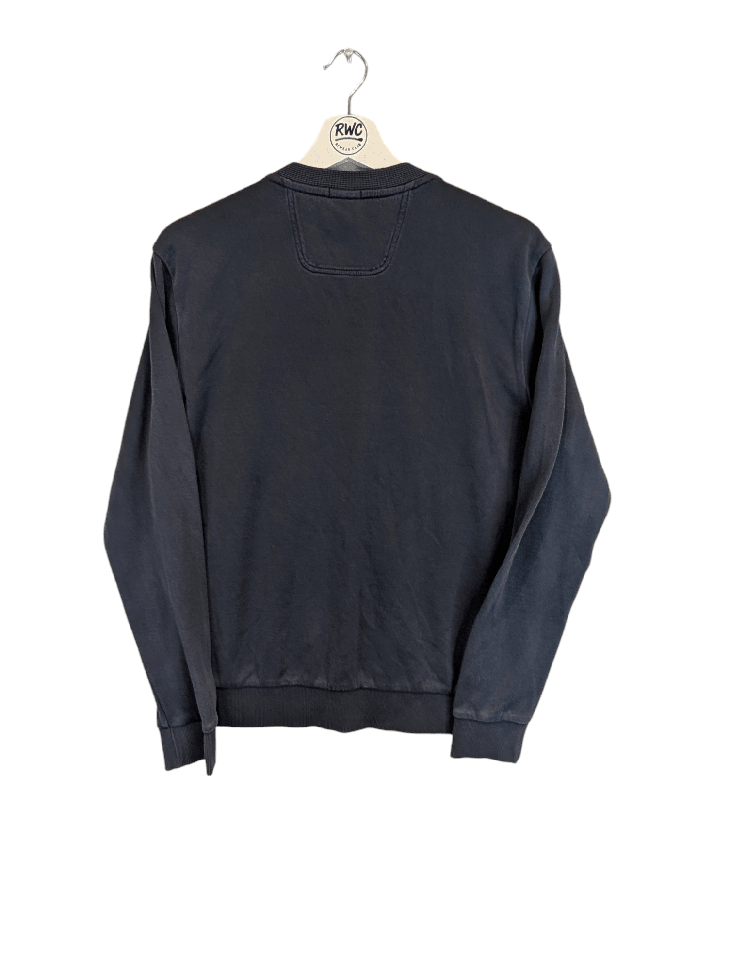 Boss Hugo Boss Men's Crewneck Jumper Navy Size Medium - REWEAR CLUB