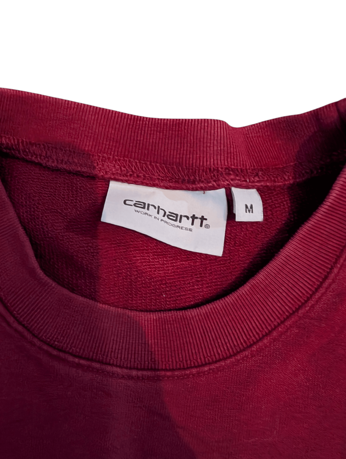Carhartt Burgundy Jumper - Mens M - REWEAR CLUB