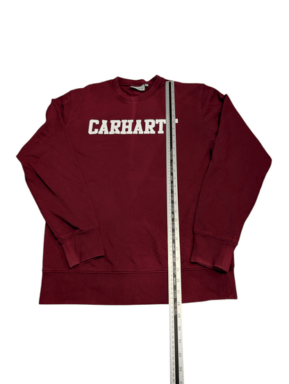 Carhartt Burgundy Jumper - Mens M - REWEAR CLUB