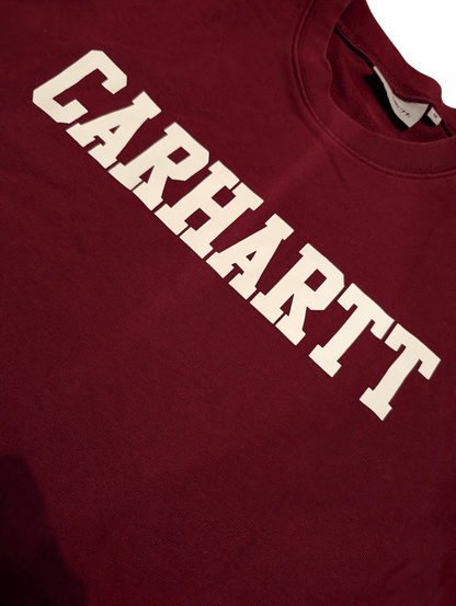 Carhartt Burgundy Jumper - Mens M - REWEAR CLUB
