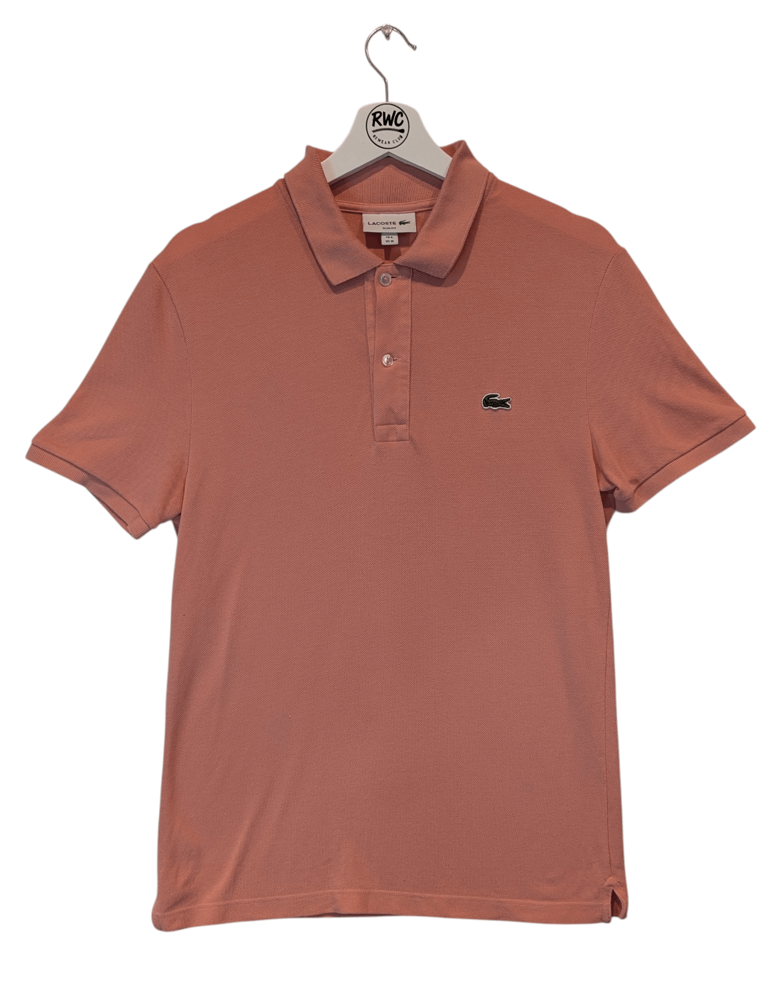 Classic Lacoste Polo Shirt Salmon - REWEAR CLUB