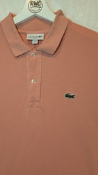 Classic Lacoste Polo Shirt Salmon - REWEAR CLUB