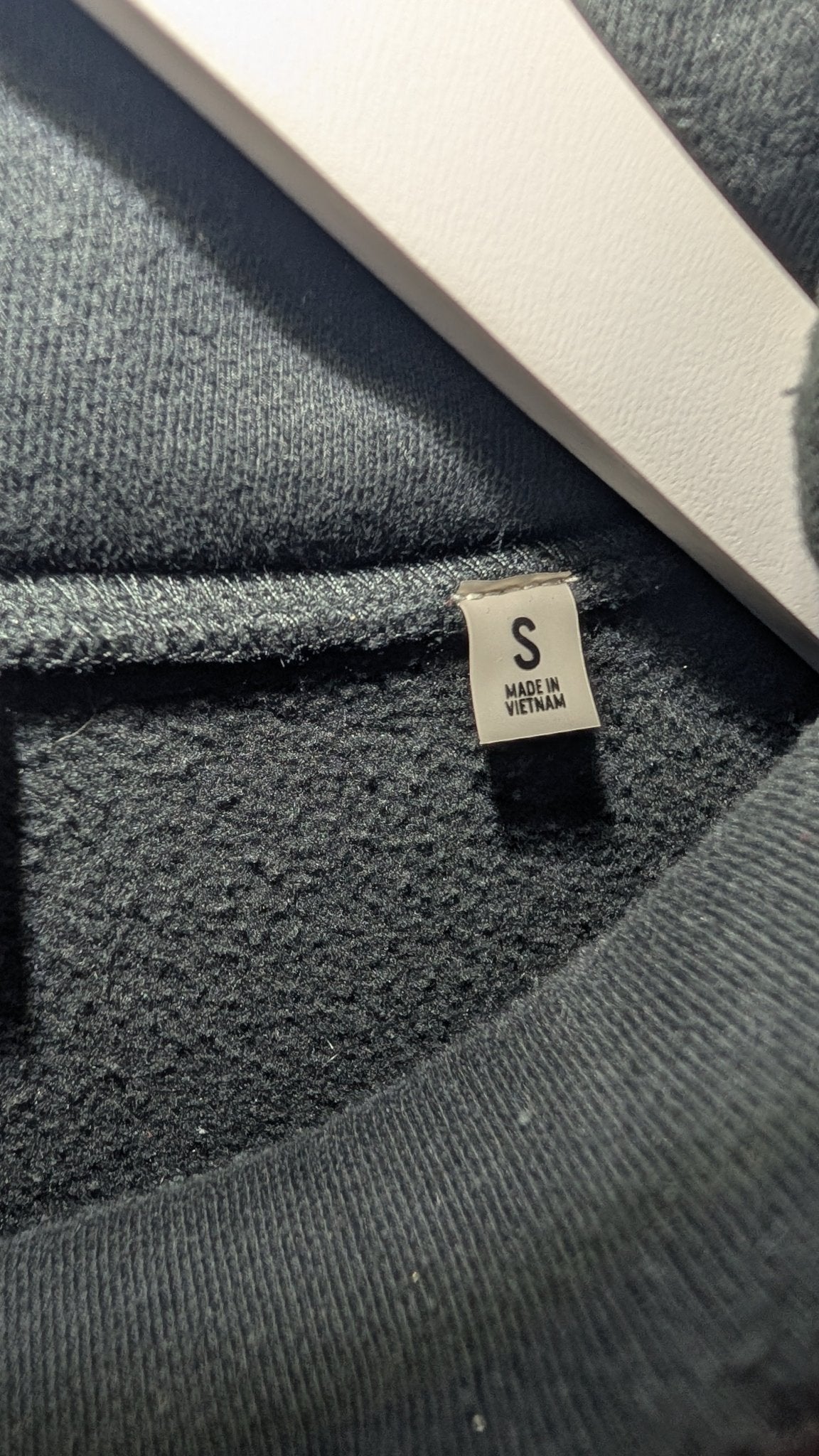 Essentials Fear of God High Neck Jumper Black - REWEAR CLUB