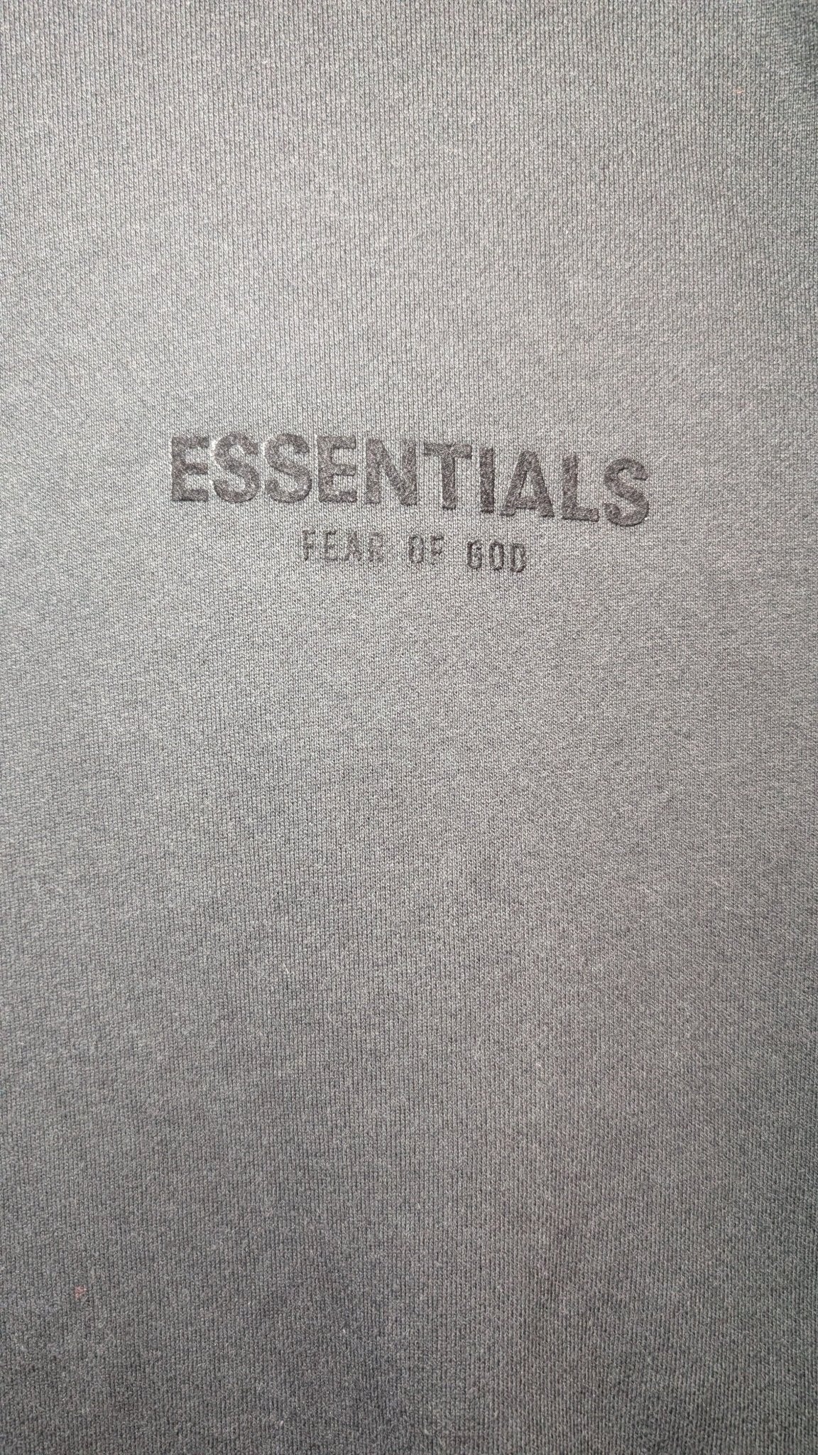 Essentials Fear of God High Neck Jumper Black - REWEAR CLUB