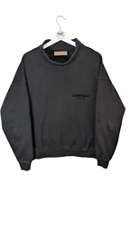 Essentials Fear of God High Neck Jumper Black - REWEAR CLUB