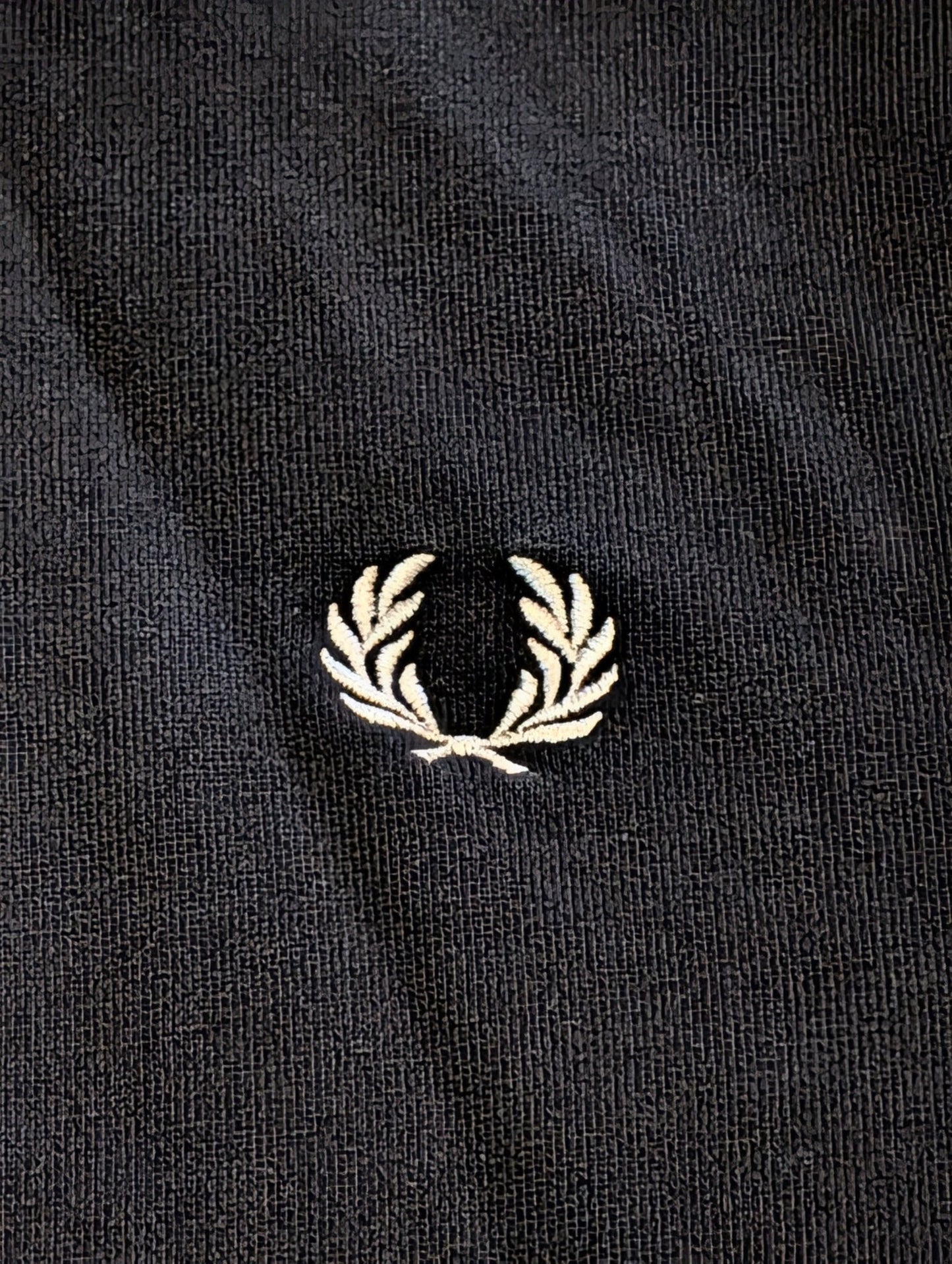 Fred Perry Black Full Zip Jacket - Mens M - REWEAR CLUB