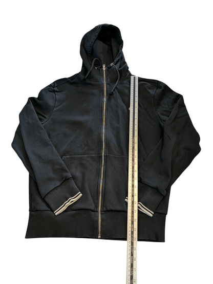 Fred Perry Black Full Zip Jacket - Mens M - REWEAR CLUB
