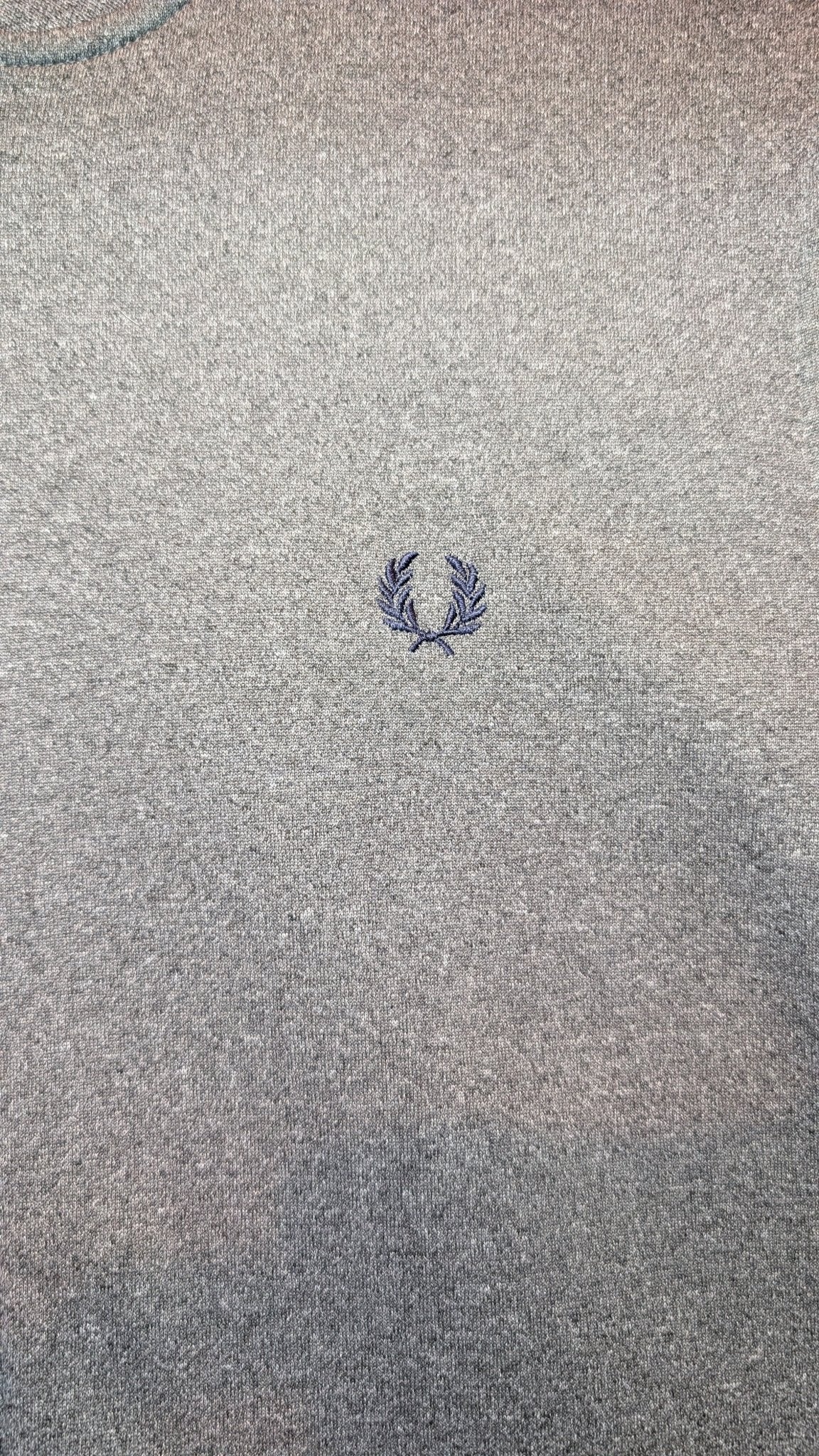 Fred Perry Bomber Track Jacket Grey - REWEAR CLUB