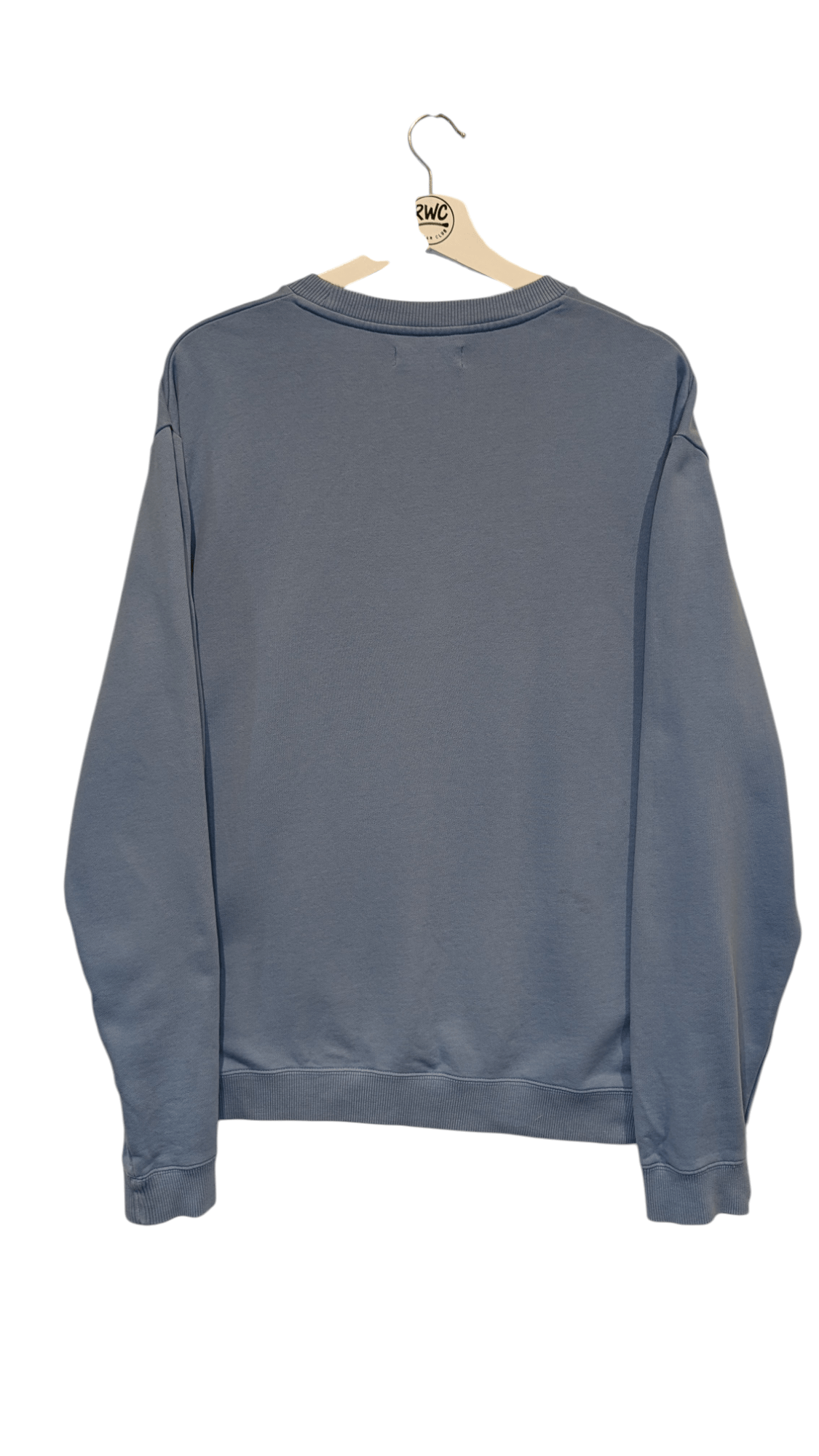 Fred Perry Embroidered Sweatshirt Blue - REWEAR CLUB