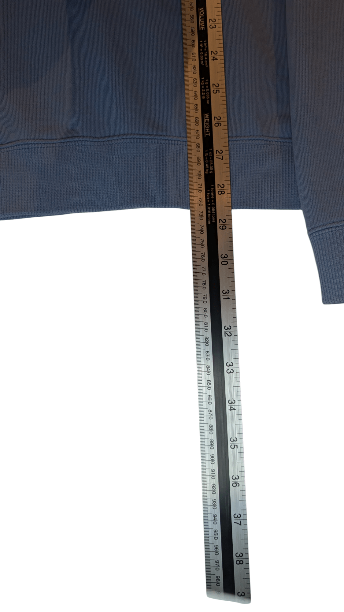 Fred Perry Embroidered Sweatshirt Blue - REWEAR CLUB