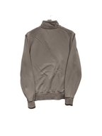 Fred Perry Grey Quarter Zip Sweatshirt Mens Jumper Embroidered Logo Size Small - REWEAR CLUB