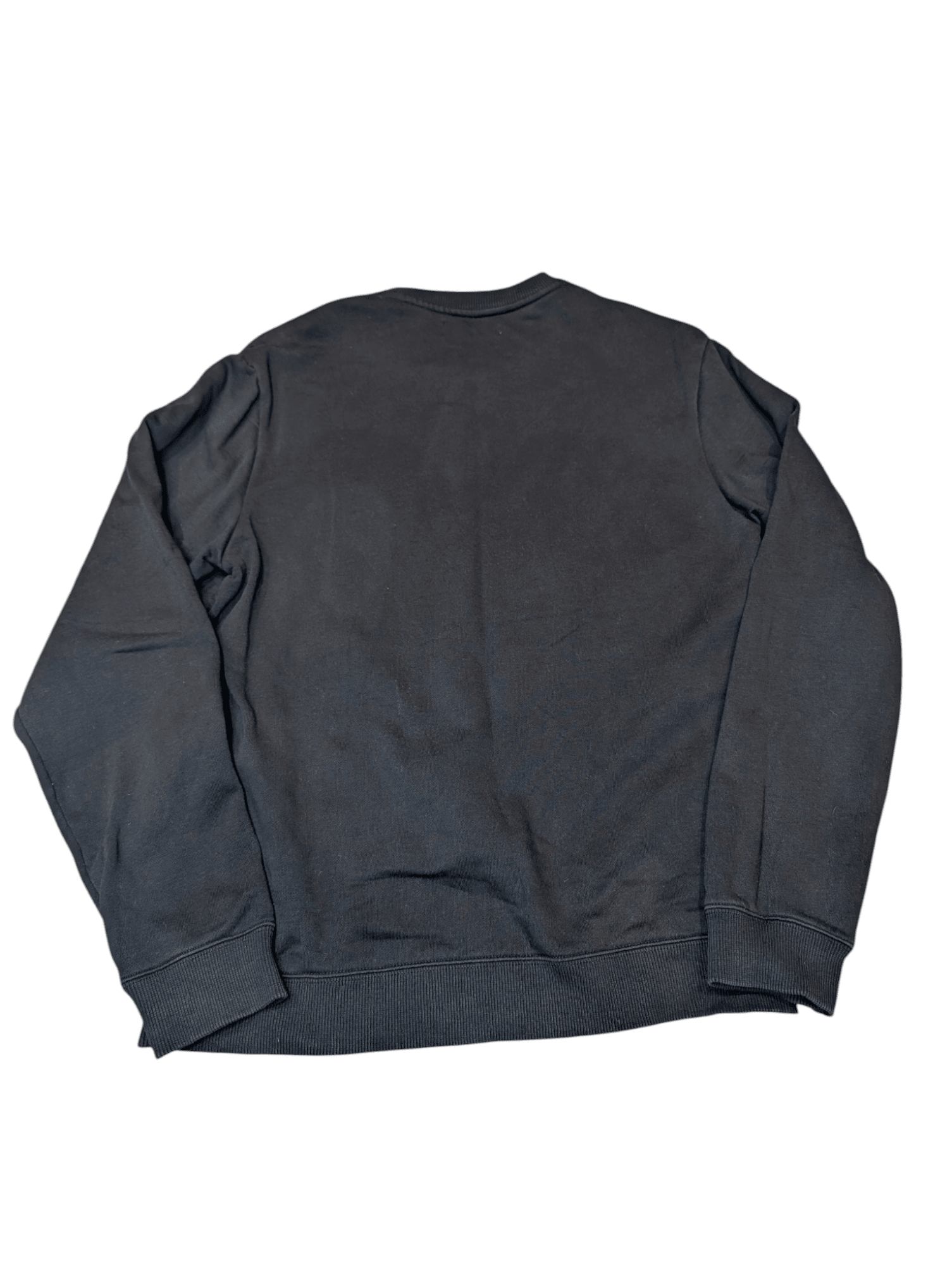 Fred Perry Men's Embroidered Sweatshirt Black Size Medium - REWEAR CLUB