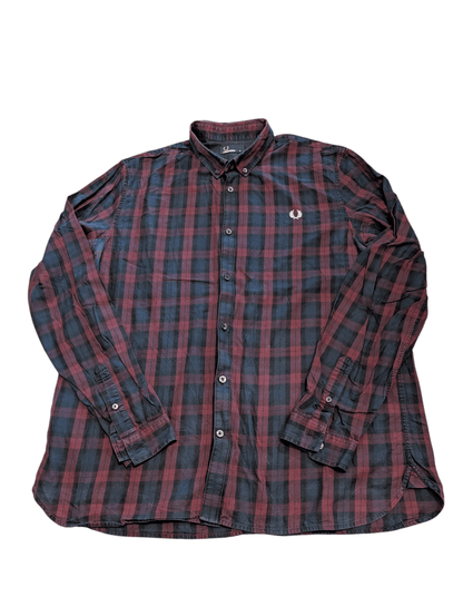 Fred Perry Multicolour Shirt - Mens XL - REWEAR CLUB