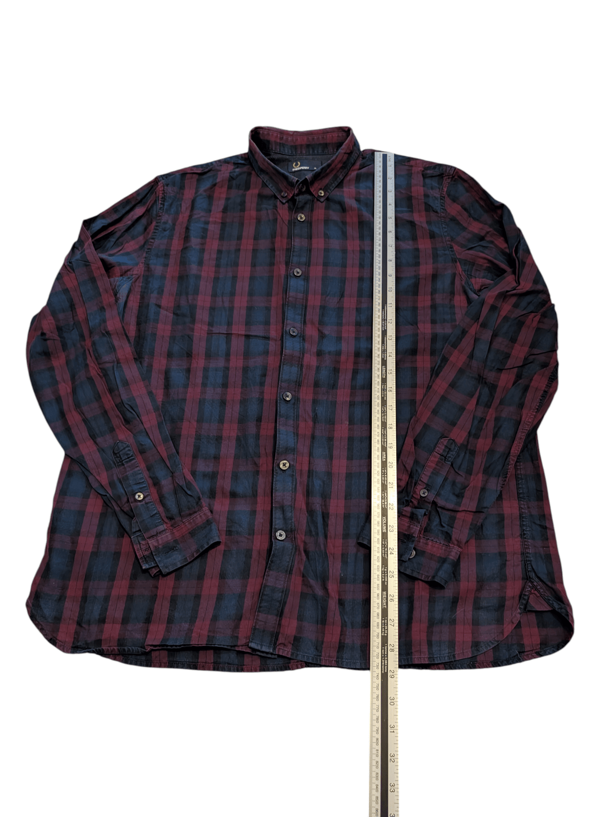 Fred Perry Multicolour Shirt - Mens XL - REWEAR CLUB