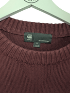 G - Star Raw Men's Burgundy Swestshirt Jumper Size Medium - REWEAR CLUB