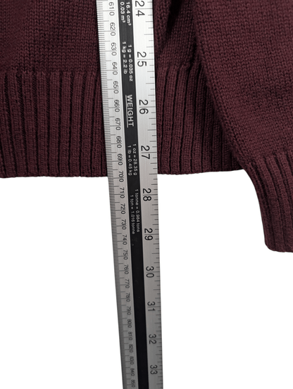 G - Star Raw Men's Burgundy Swestshirt Jumper Size Medium - REWEAR CLUB