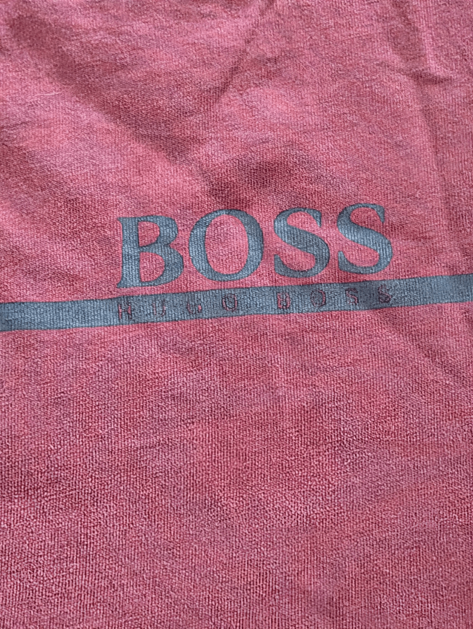 Hugo Boss Burgundy T-Shirt - Mens M - REWEAR CLUB