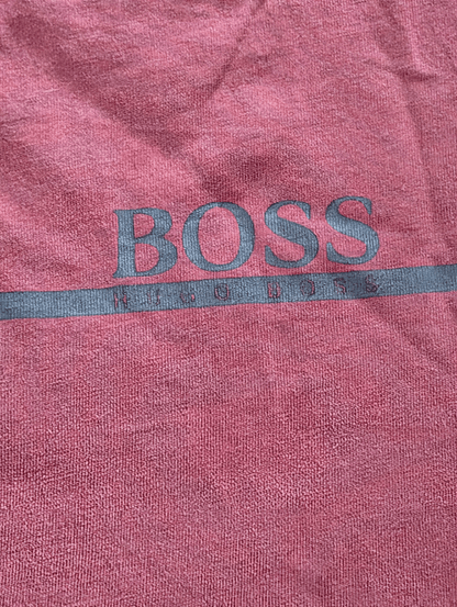 Hugo Boss Burgundy T-Shirt - Mens M - REWEAR CLUB