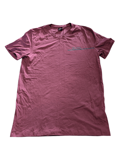 Hugo Boss Burgundy T-Shirt - Mens M - REWEAR CLUB