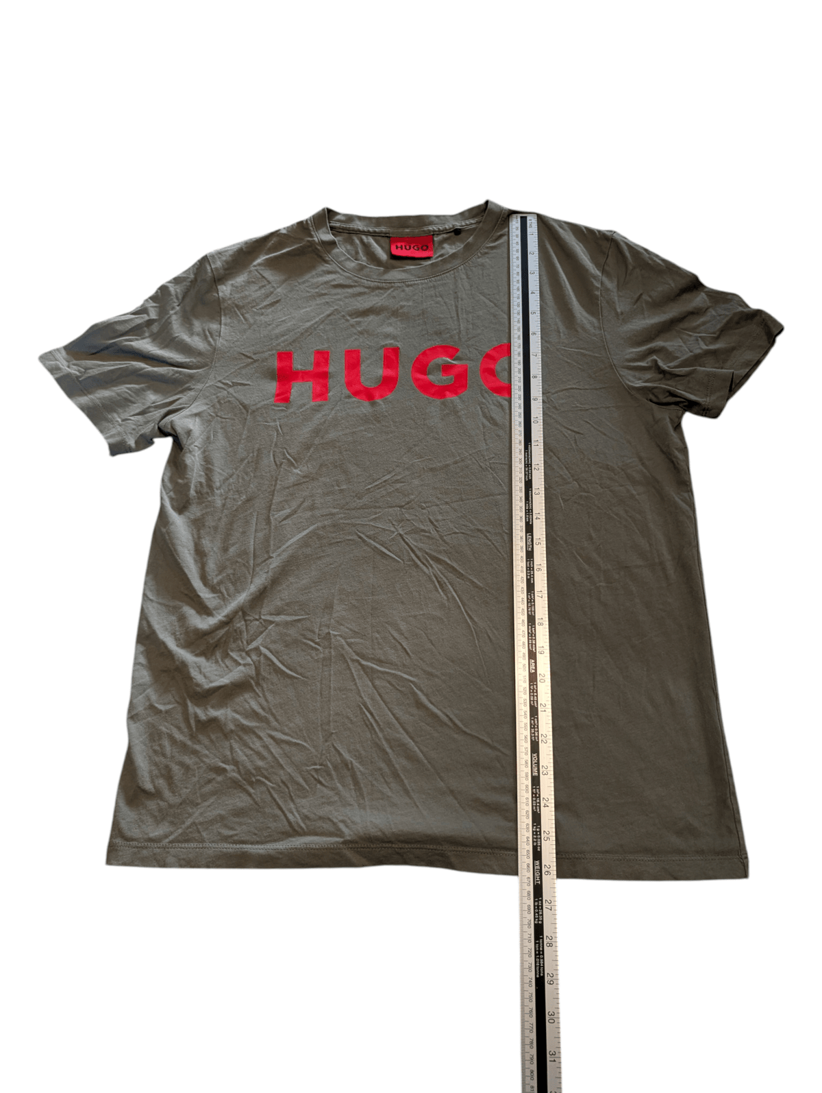 Hugo Boss Grey T-Shirt - Mens S - REWEAR CLUB